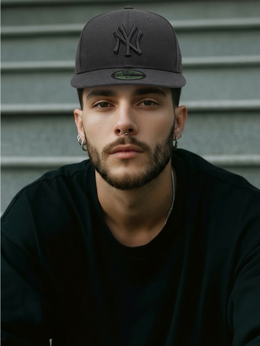 New Era Black and Gold 59FIFTY Fitted Cap